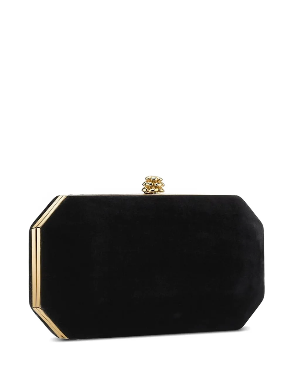 Tyler Ellis Perry Pinecone clutch Zwart