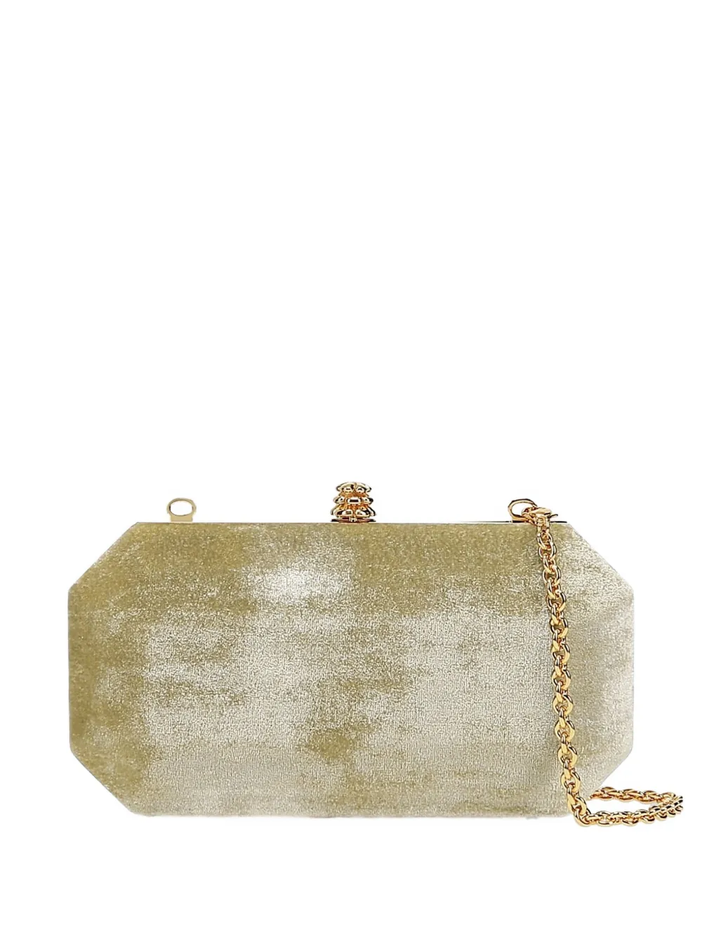 Tyler Ellis small Perry clutch bag - Verde