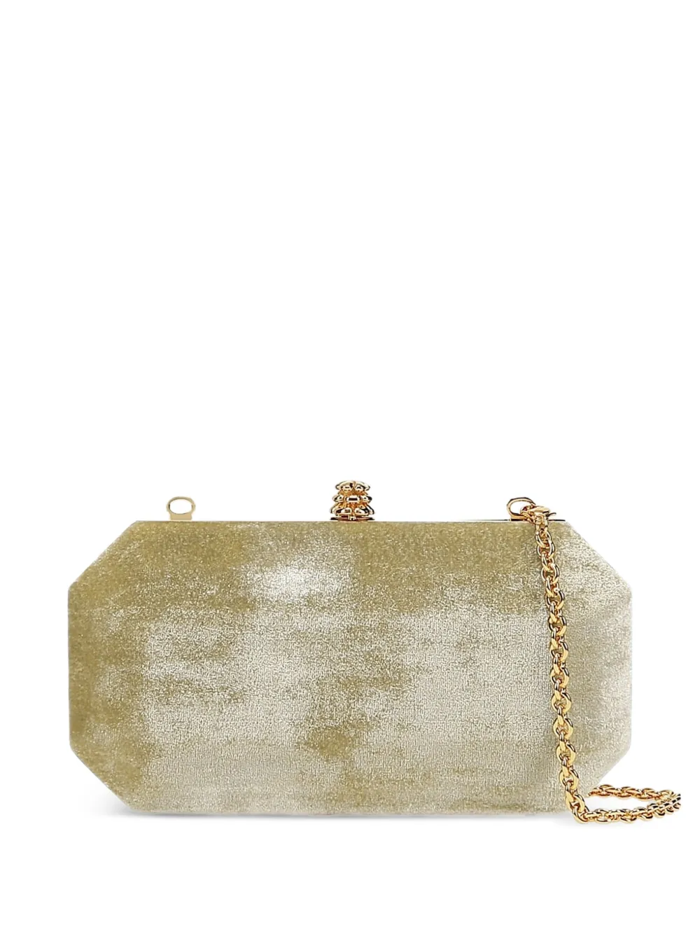 Tyler Ellis small Perry clutch bag - Verde