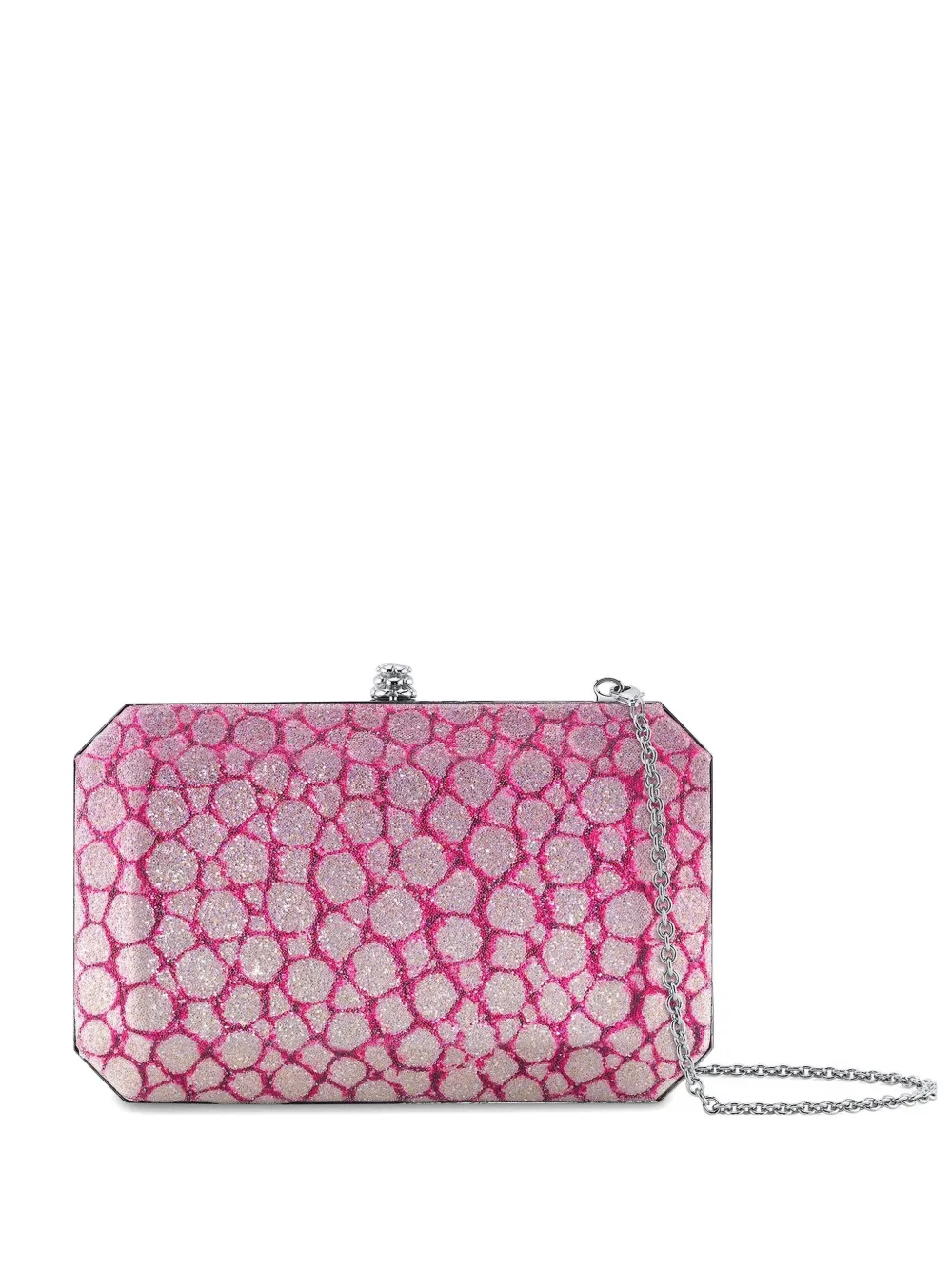 Tyler Ellis medium Perry crystal-embellished clutch bag - Rosa