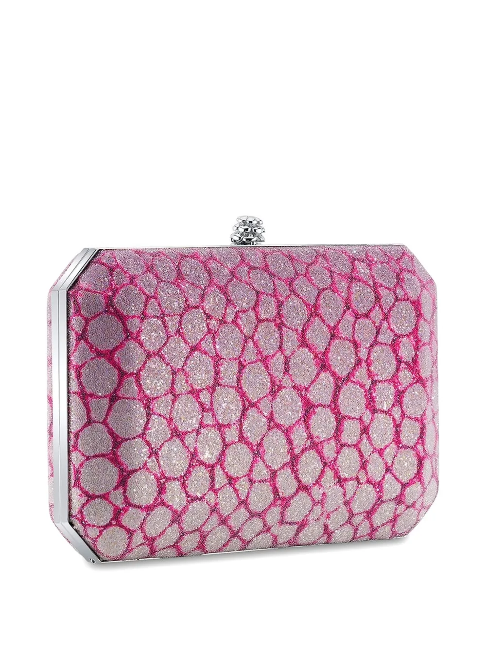 Tyler Ellis Perry medium clutch verfraaid met kristallen Roze