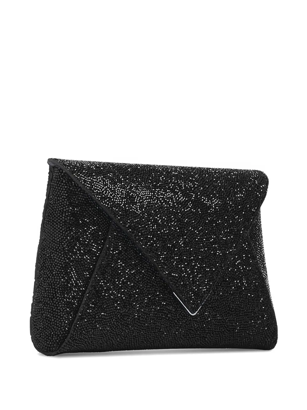 Tyler Ellis Kleine Lee 'Pouchet' verfraaide clutch Zwart