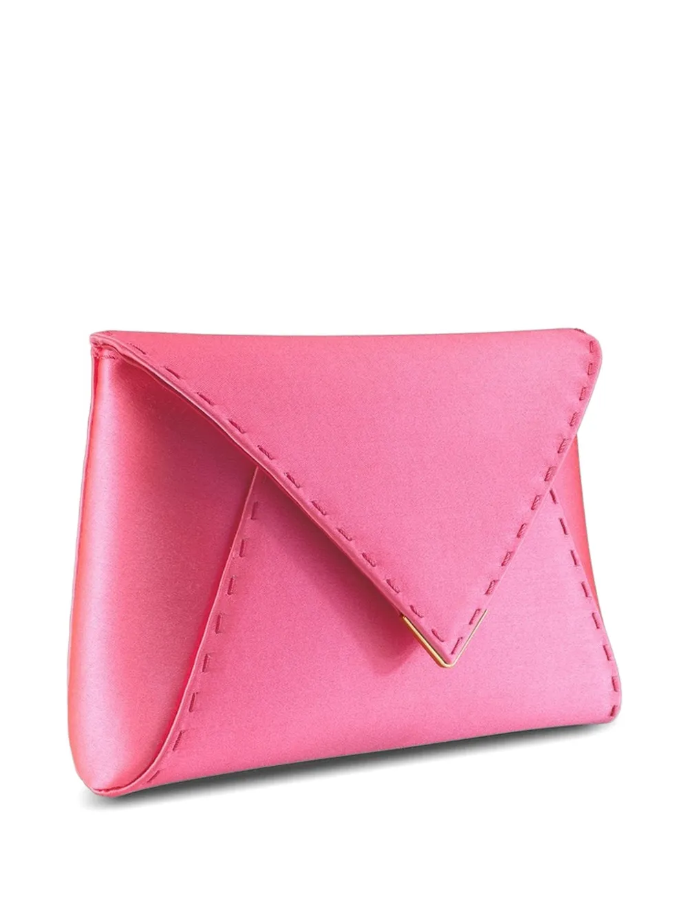 Tyler Ellis Small Lee 'pouchet' Clutch Bag - Rose 