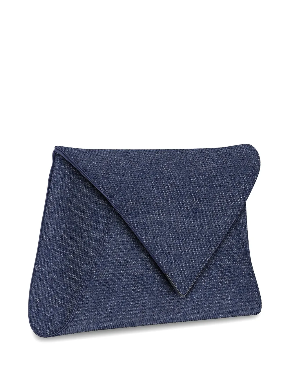 Tyler Ellis Grote Lee 'Pouchet' clutch Blauw