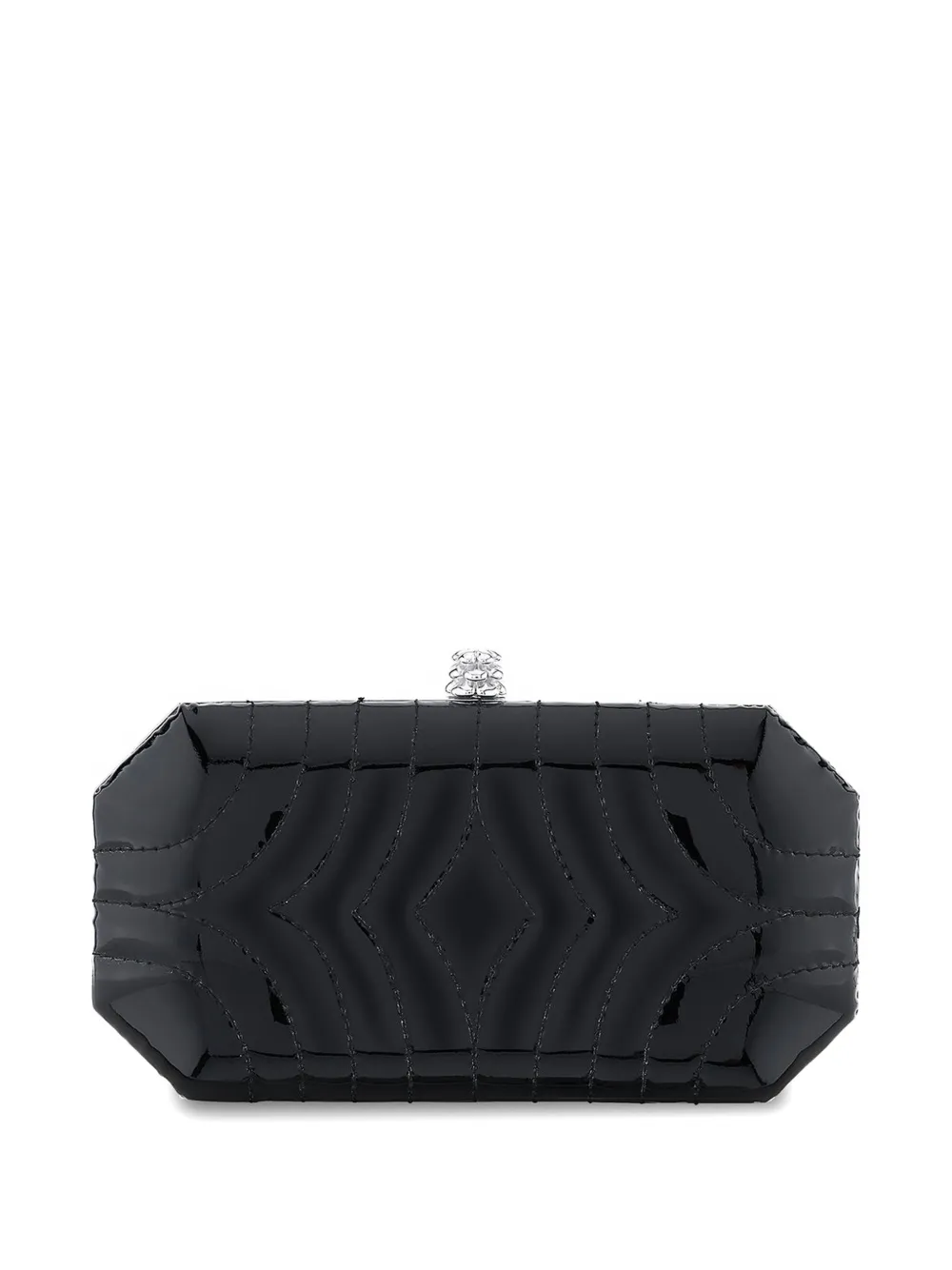 Tyler Ellis Perry kleine gewatteerde clutch Zwart