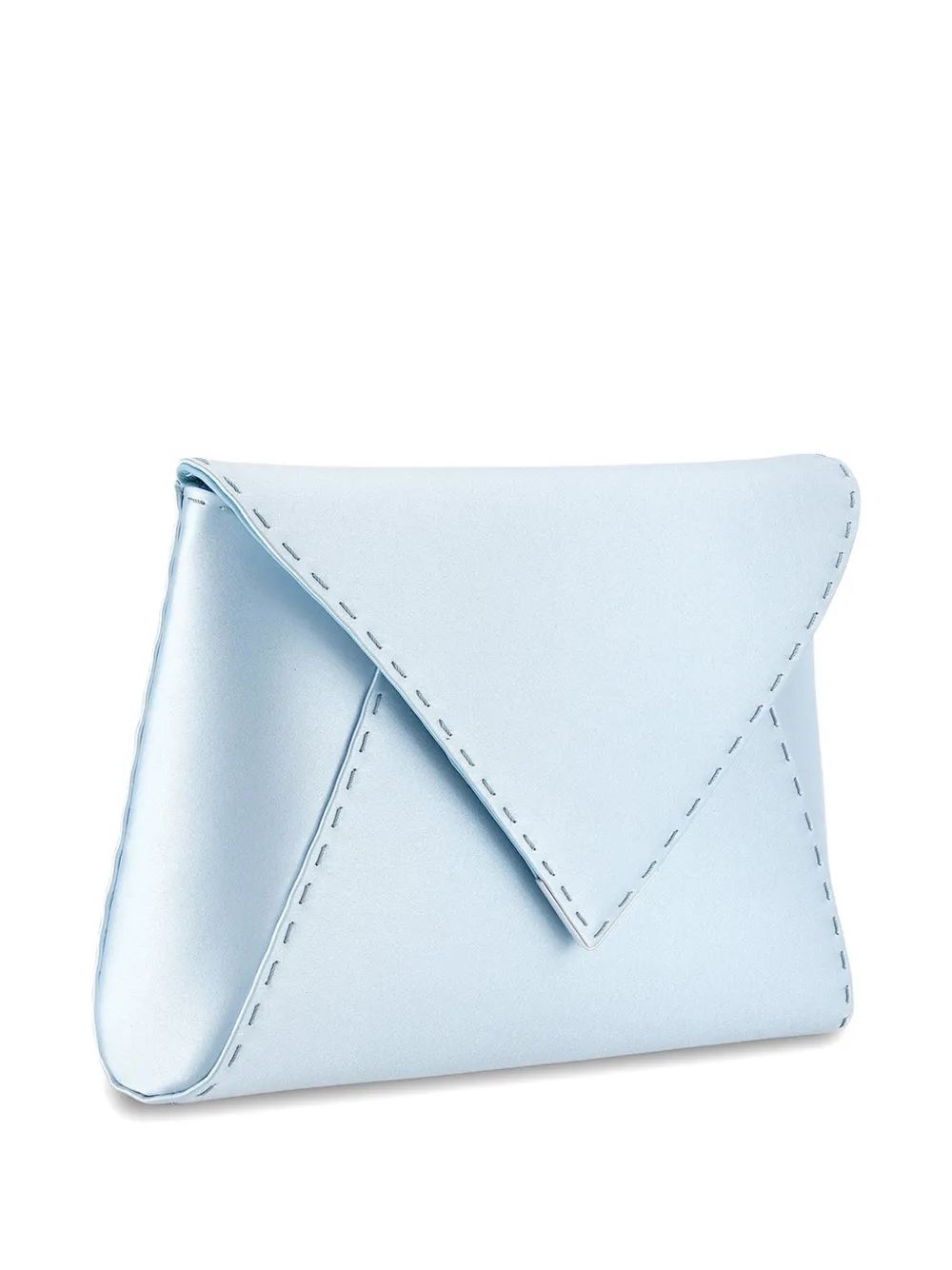 Tyler Ellis large Lee 'Pouchet' clutch bag - Blu