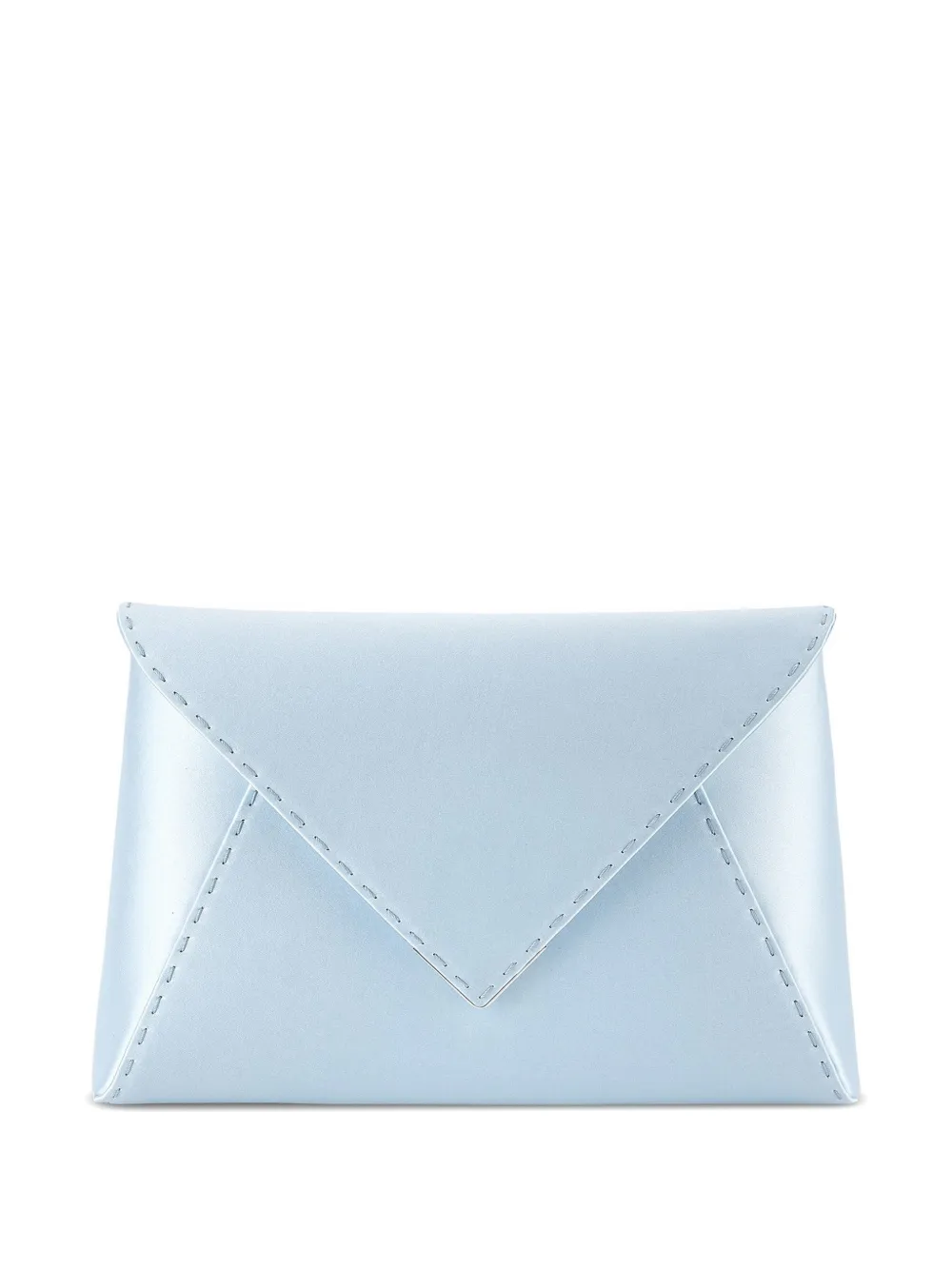 Tyler Ellis large Lee 'Pouchet' clutch bag - Blu