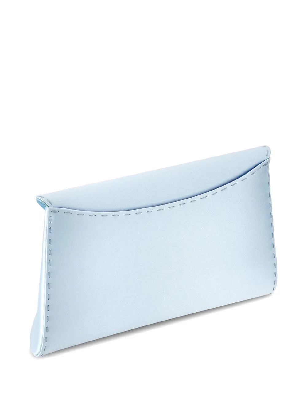 Tyler Ellis Grote Lee 'Pouchet' clutch Blauw
