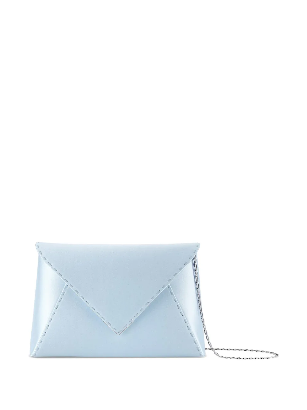 Tyler Ellis Grote Lee 'Pouchet' clutch Blauw