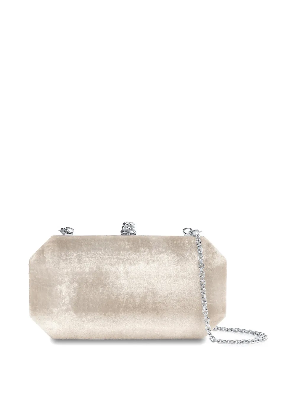 Tyler Ellis Kleine Perry clutch Wit