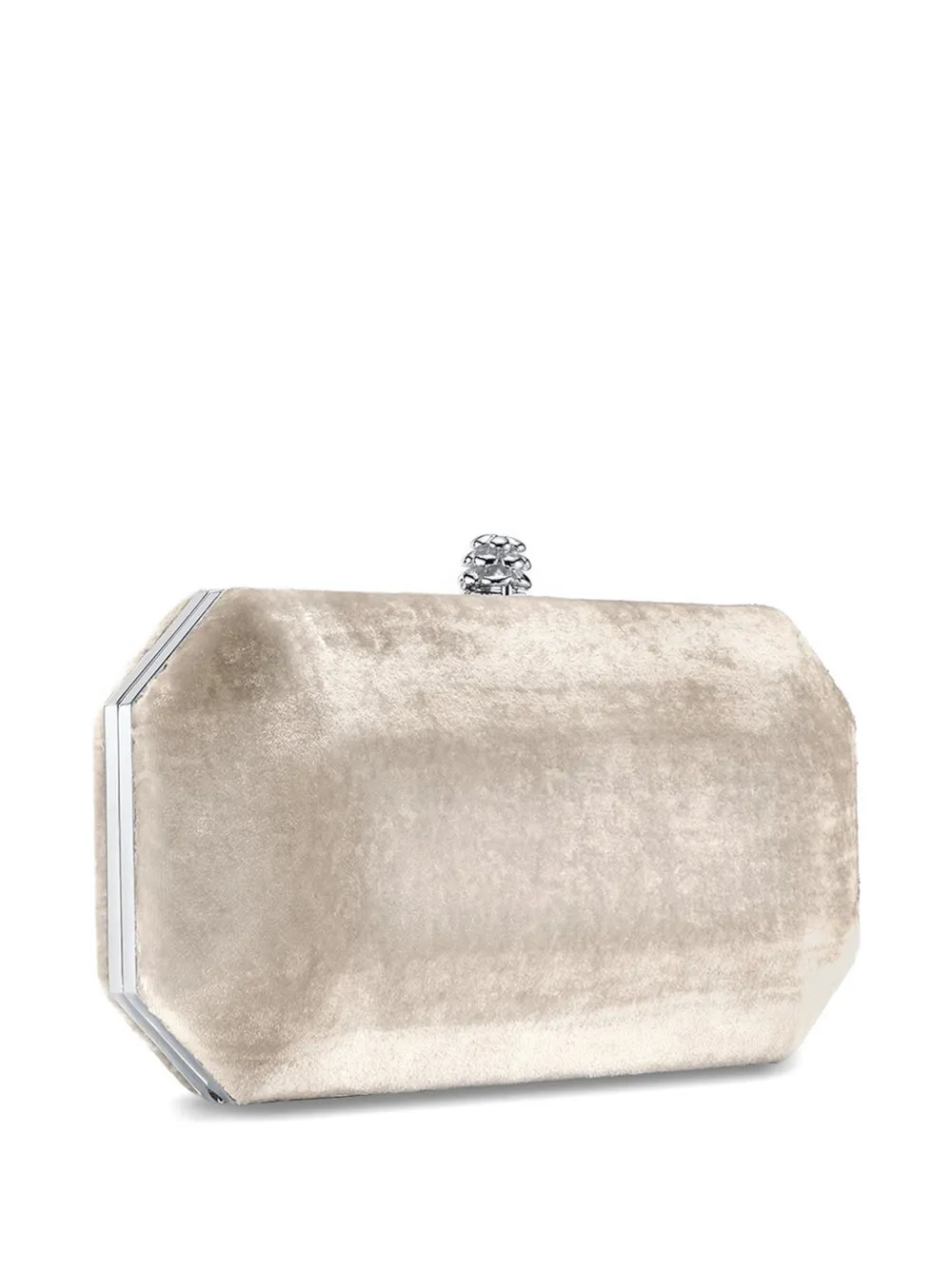 Tyler Ellis Kleine Perry clutch Wit