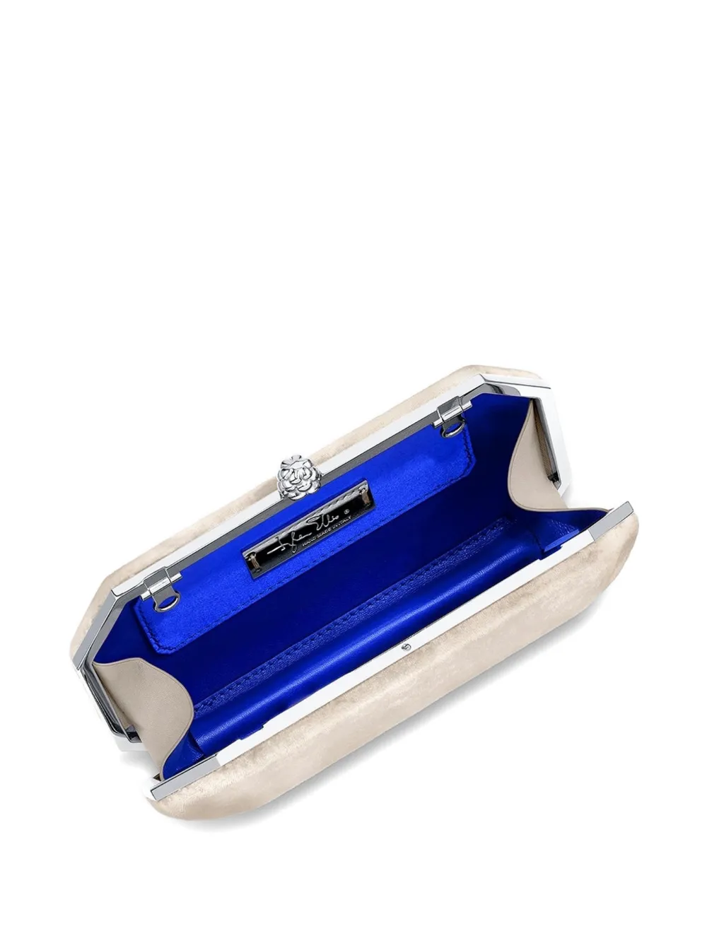 Tyler Ellis Kleine Perry clutch Wit