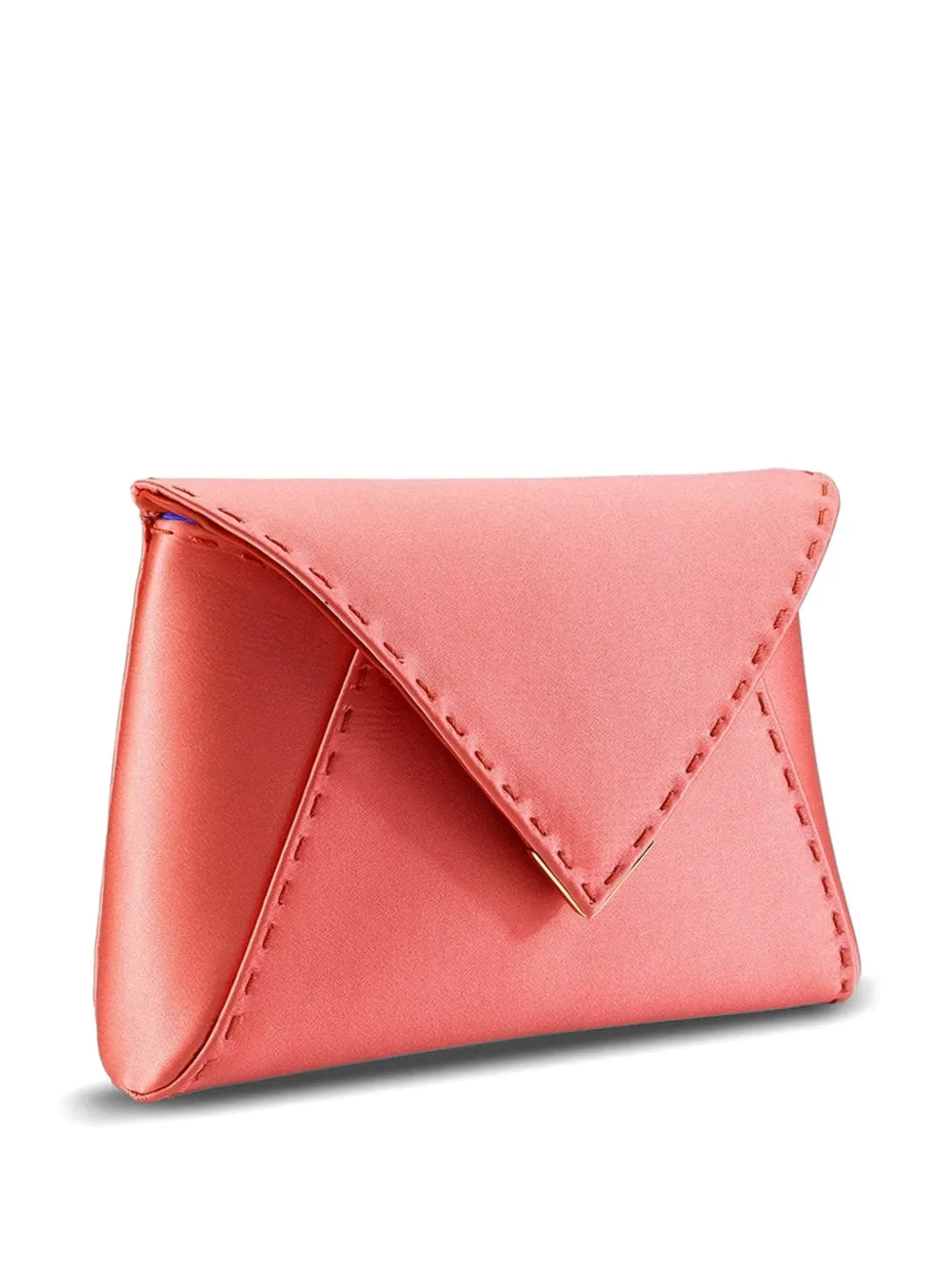 Tyler Ellis Kleine Lee 'Pouchet' clutch Oranje