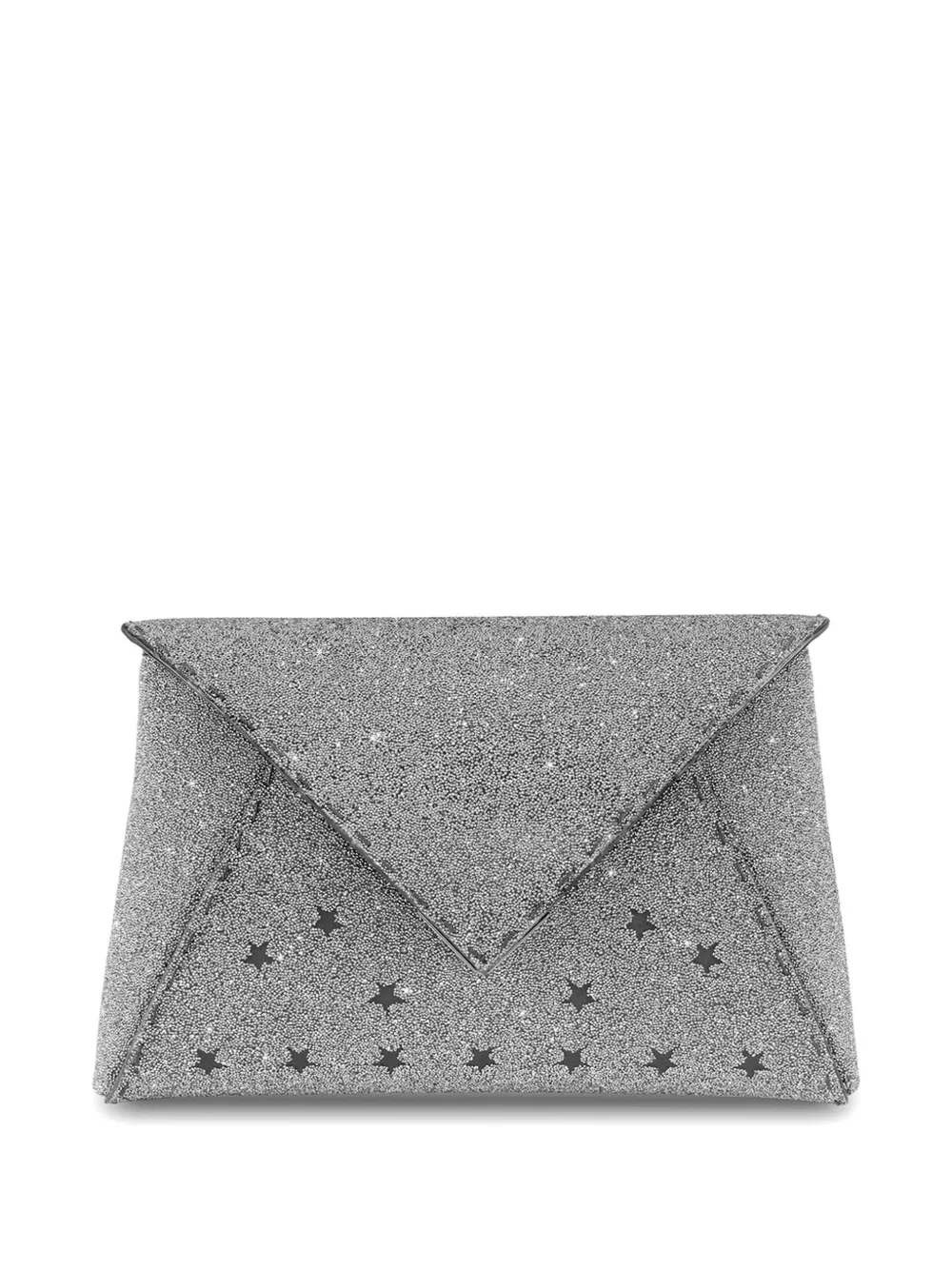 Tyler Ellis Kleine Lee 'Pouchet' clutch verfraaid met kristallen Zilver