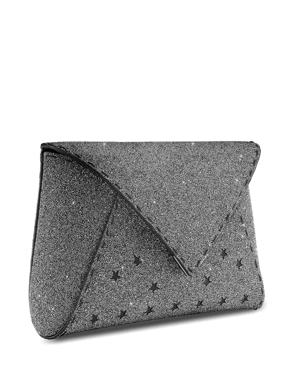 Tyler Ellis Kleine Lee 'Pouchet' clutch verfraaid met kristallen Zilver