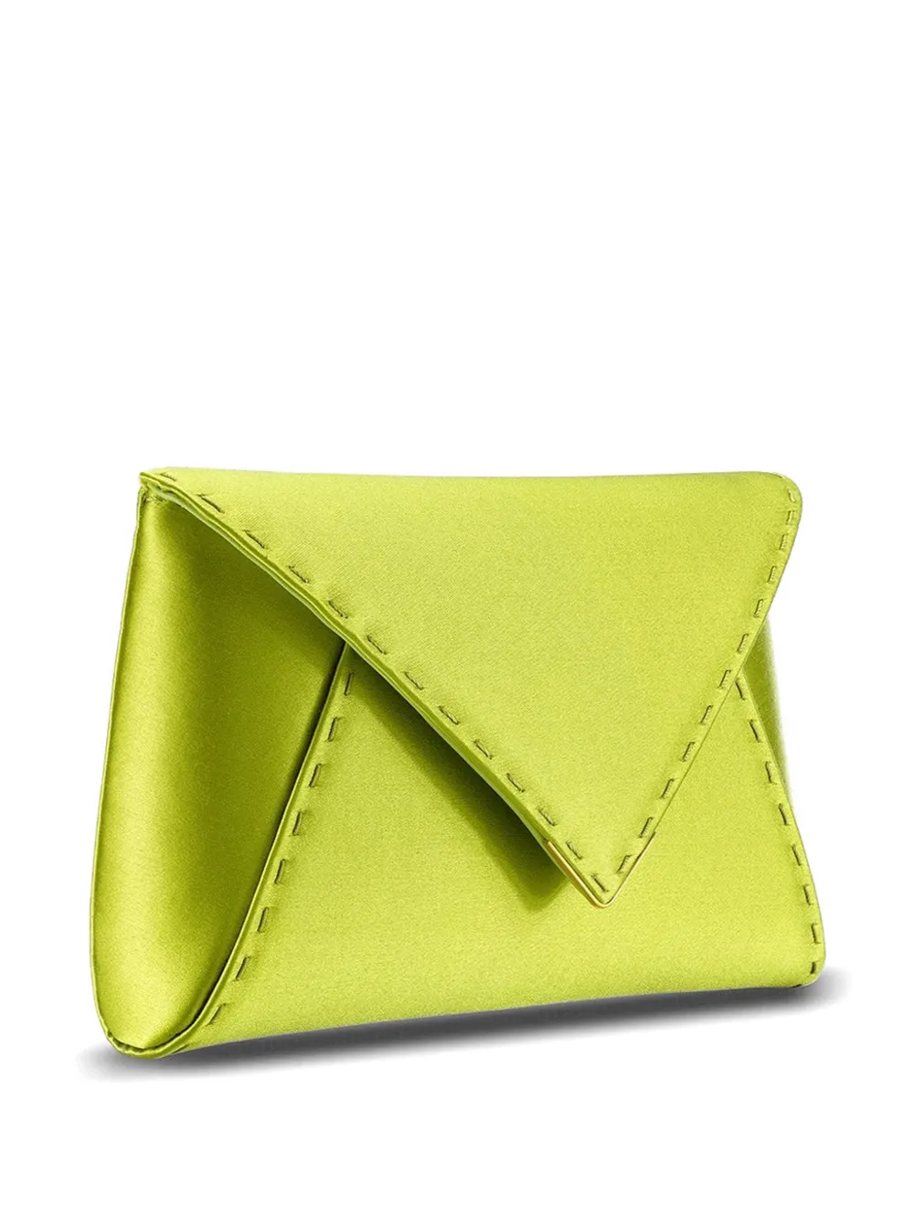 Tyler Ellis Kleine Lee Pouchet clutch Groen