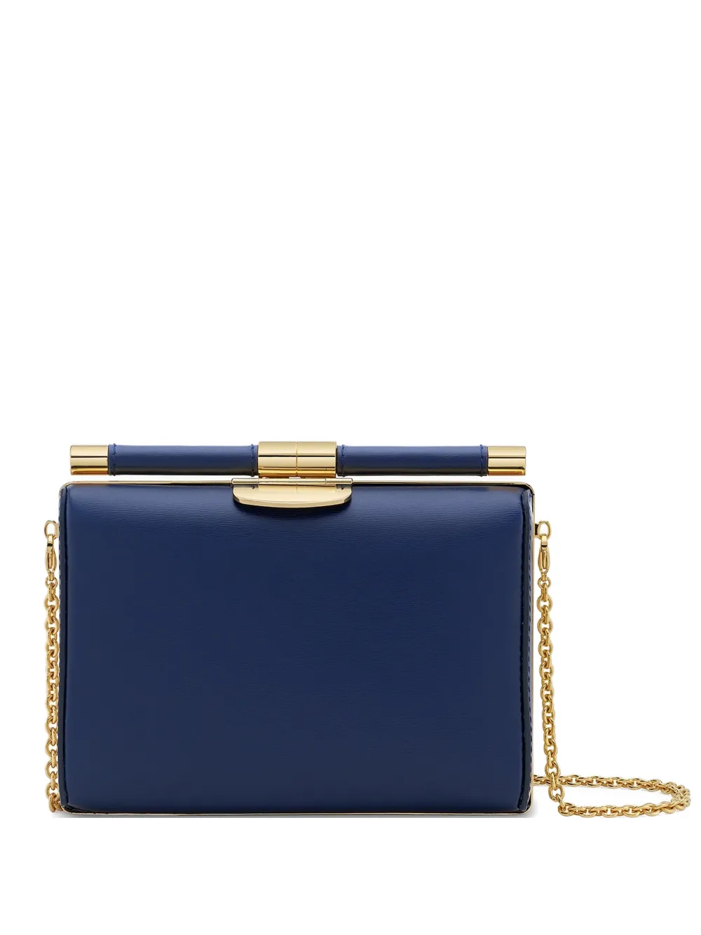 Tyler Ellis small Jamie slide-lock clutch bag - Blu