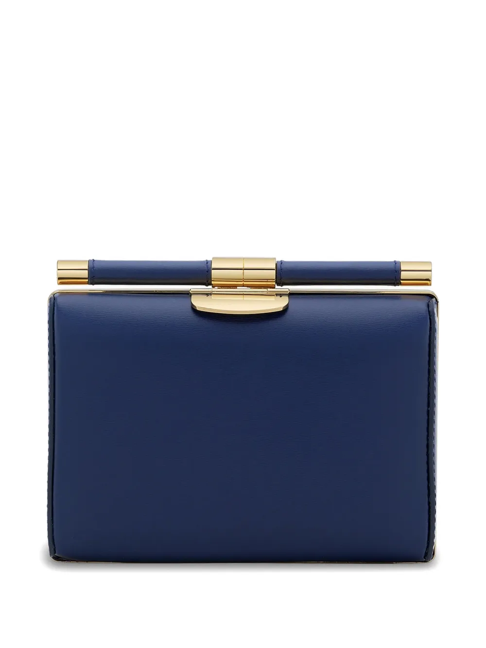 Tyler Ellis Jamie kleine clutch met schuifslot Blauw
