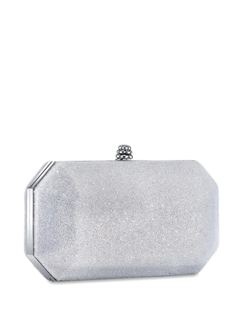 Tyler Ellis Kleine Perry clutch Zilver