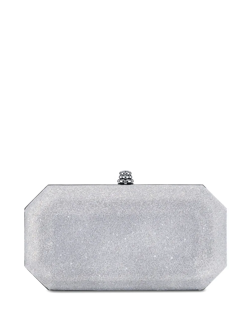 Tyler Ellis Kleine Perry clutch Zilver