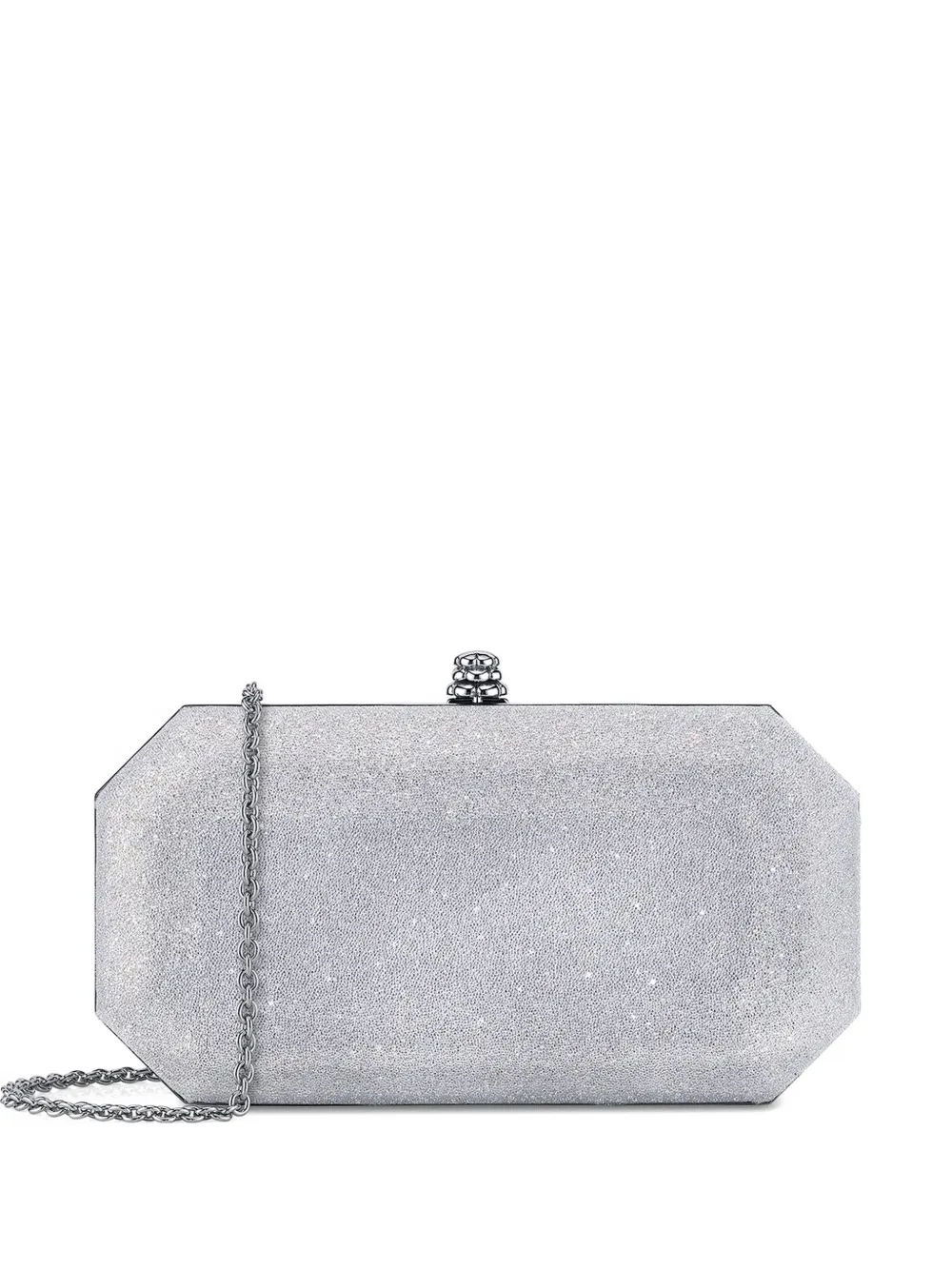Tyler Ellis small Perry clutch bag - Argento