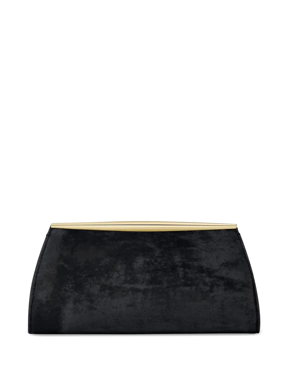 Tyler Ellis Suzannah fluwelen clutch Zwart