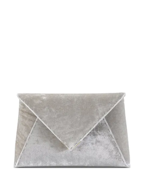 Tyler Ellis small Lee Pouchet velvet clutch bag