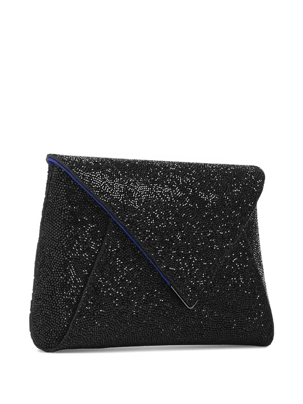 Tyler Ellis Lee Pouchet Swarovski kleine clutch verfraaid met kristallen Zwart