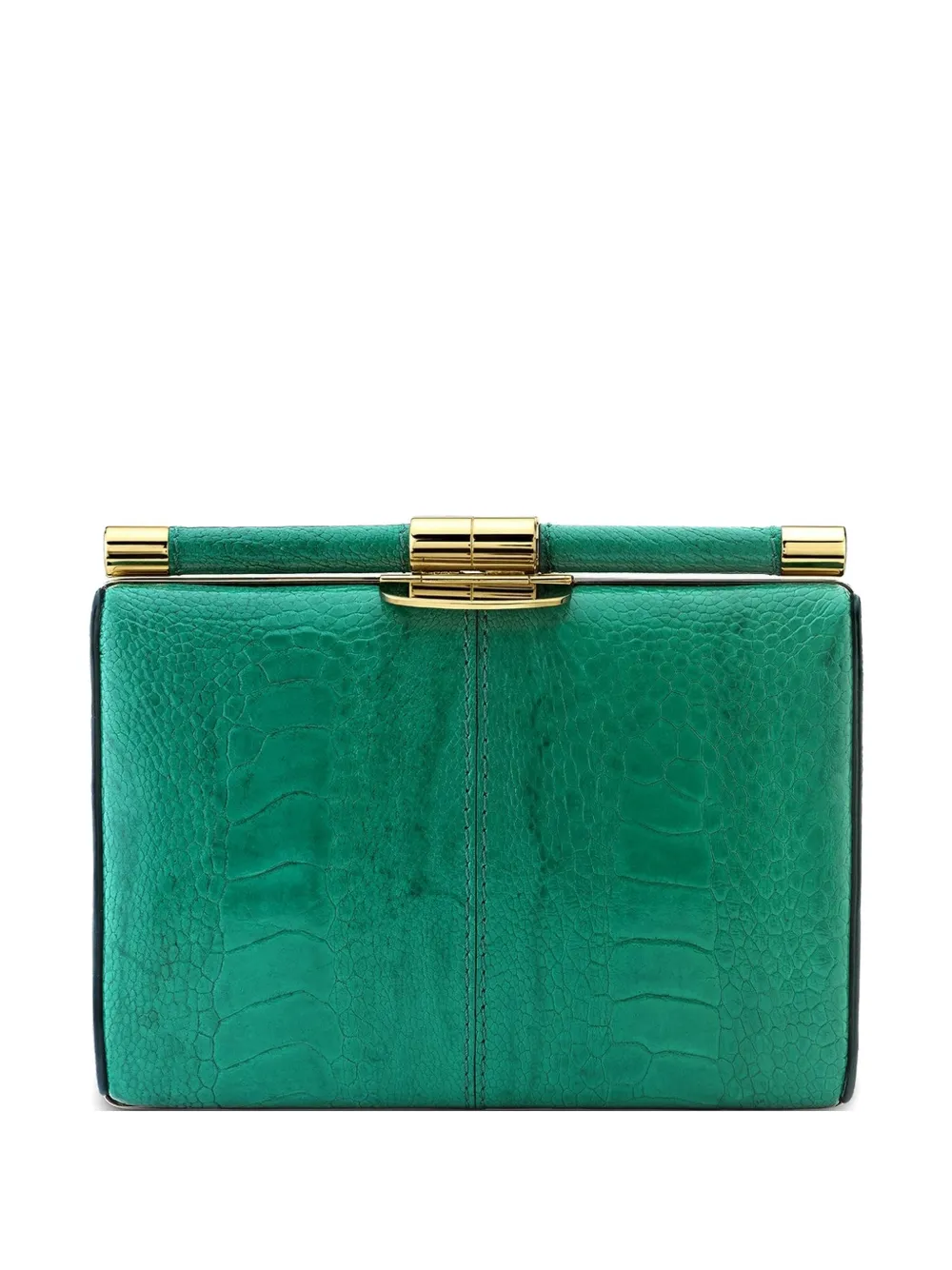 Tyler Ellis Jamie ostrich-leg clutch bag