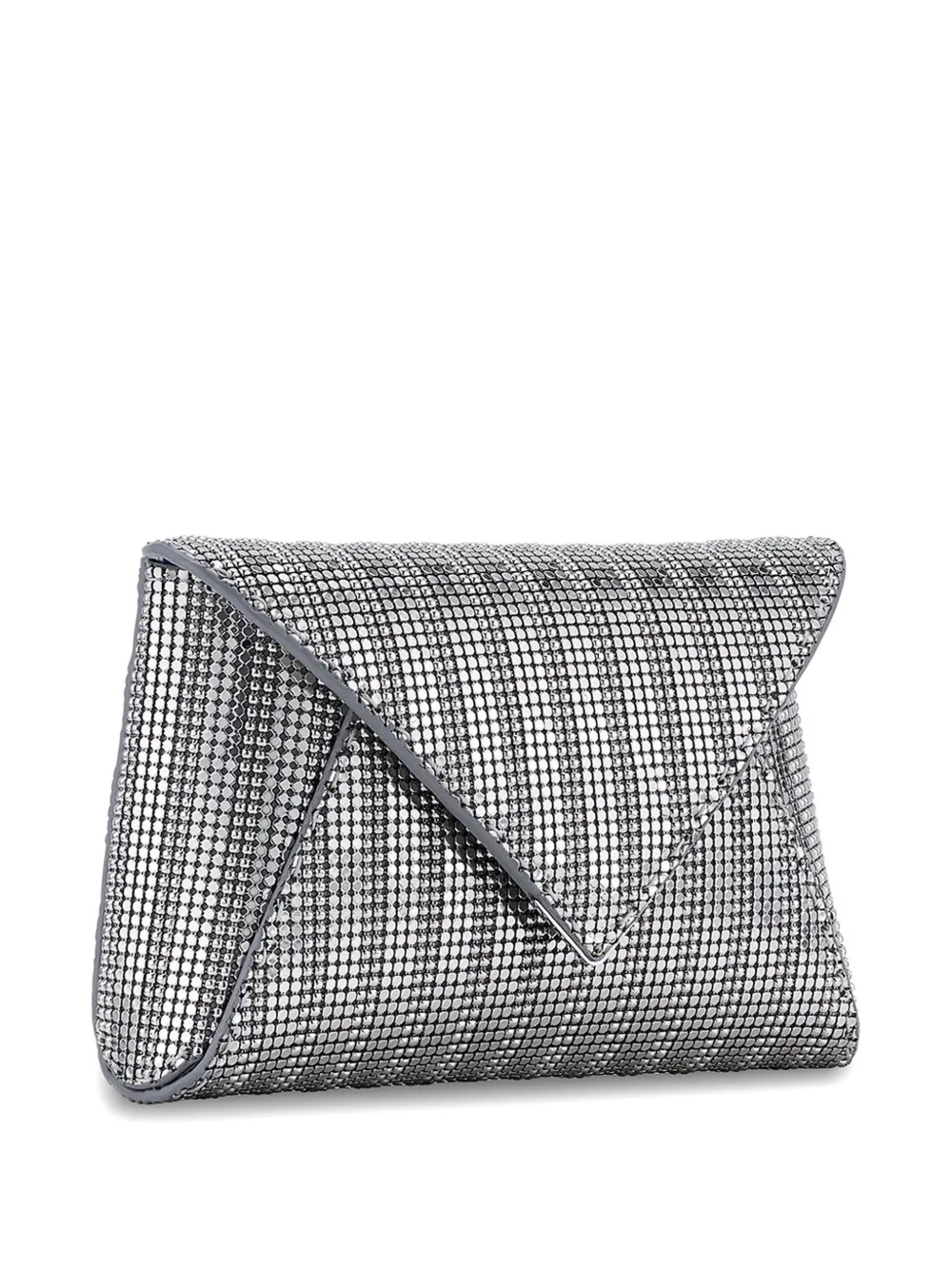 Tyler Ellis Kleine Lee Pouchet clutch Zilver