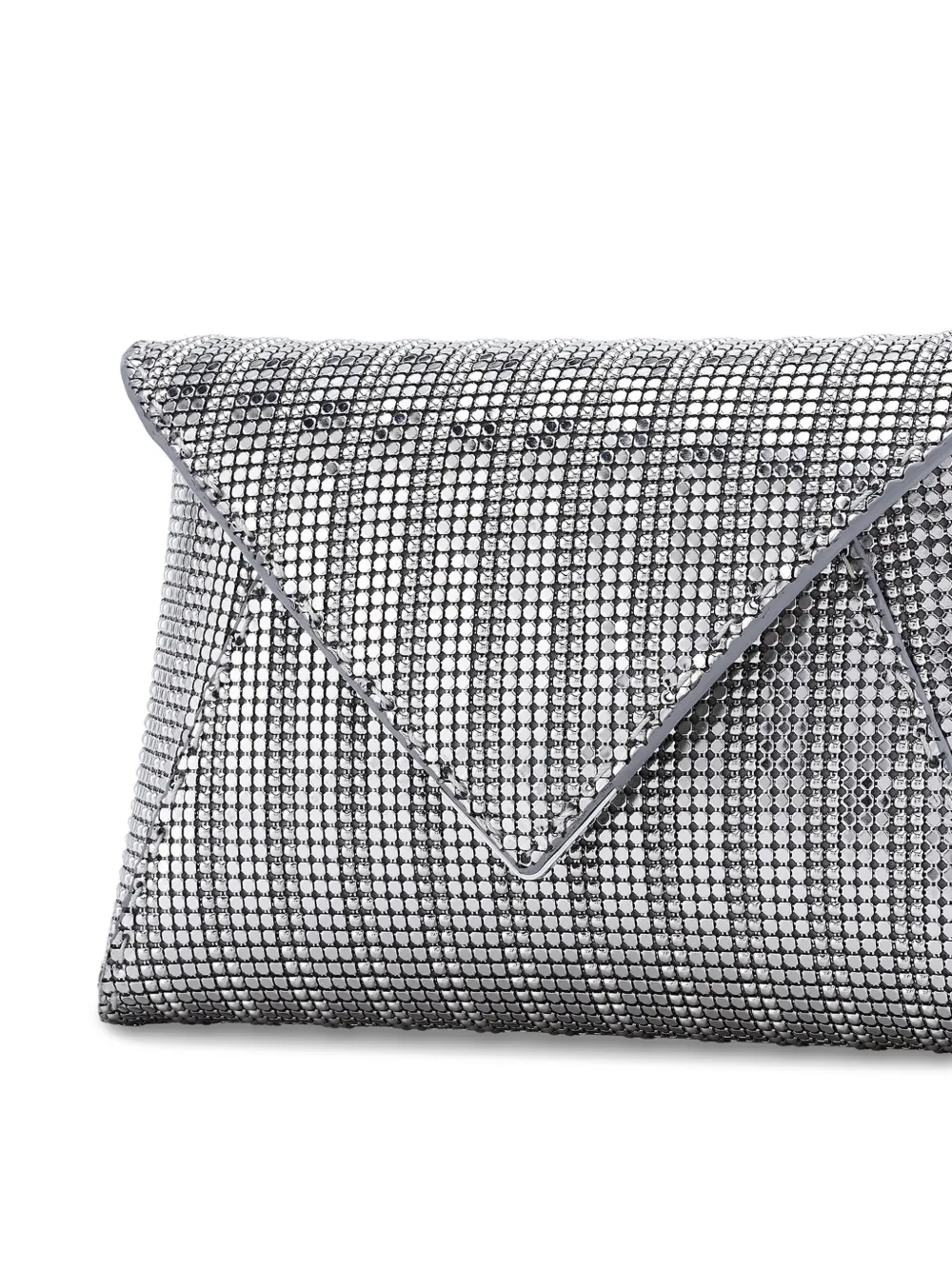 Tyler Ellis Kleine Lee Pouchet clutch Zilver