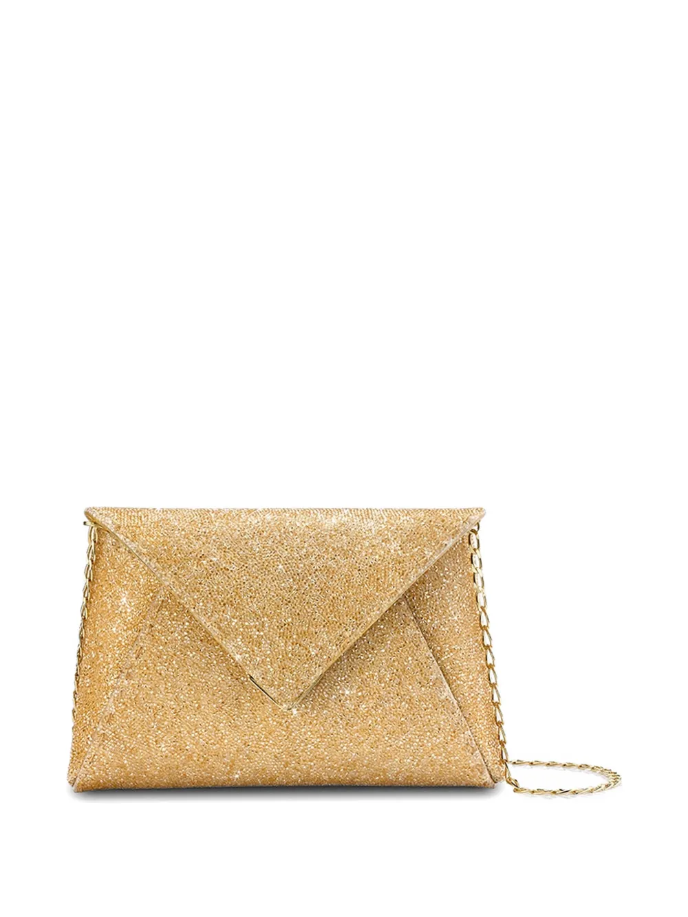 Tyler Ellis Lee Pouchet kleine clutch verfraaid met kristallen Goud