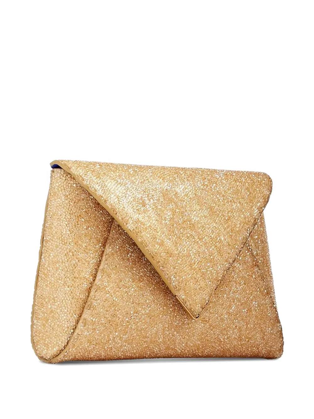 Tyler Ellis Lee Pouchet kleine clutch verfraaid met kristallen Goud