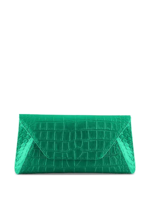 Tyler Ellis small Eloise croc-effect clutch bag