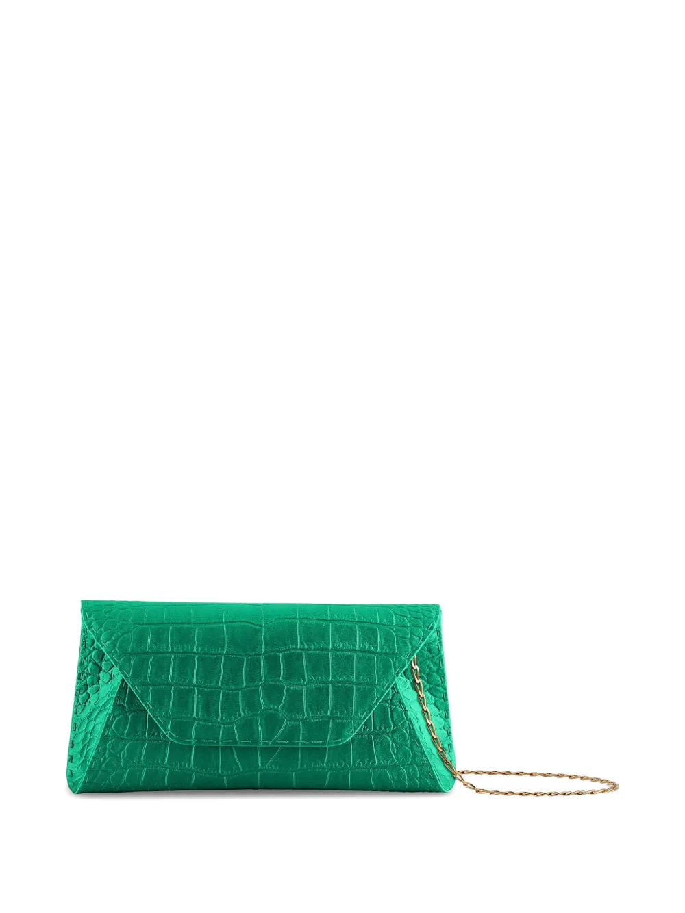 Tyler Ellis Eloise kleine clutch met krokodillen-reliëf Groen