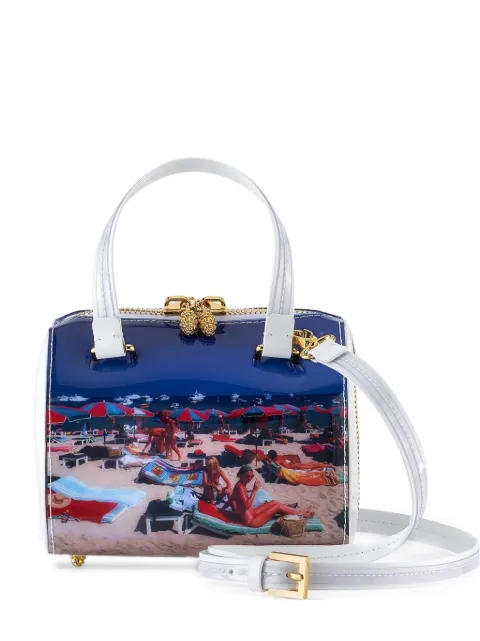 Tyler Ellis x Slim Aarons small Marilyn beach-print tote bag