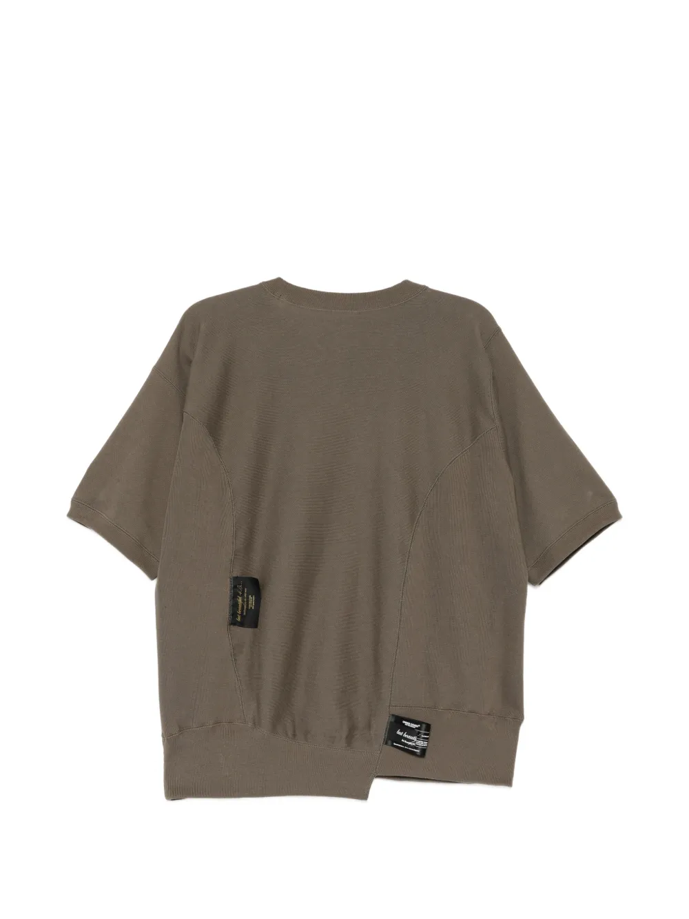 Undercover T-shirt met logopatch Groen