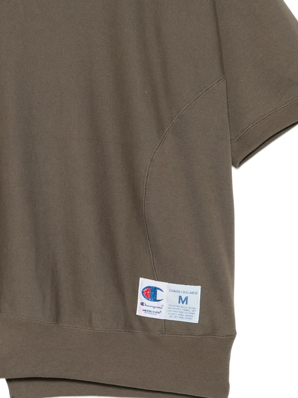 Undercover T-shirt met logopatch Groen