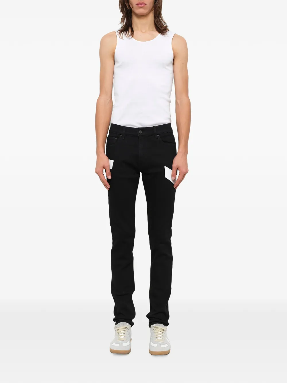 Kenzo Graphic Tiger jeans Zwart
