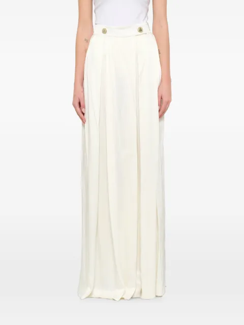 Lanvin button-detail pleated trousers