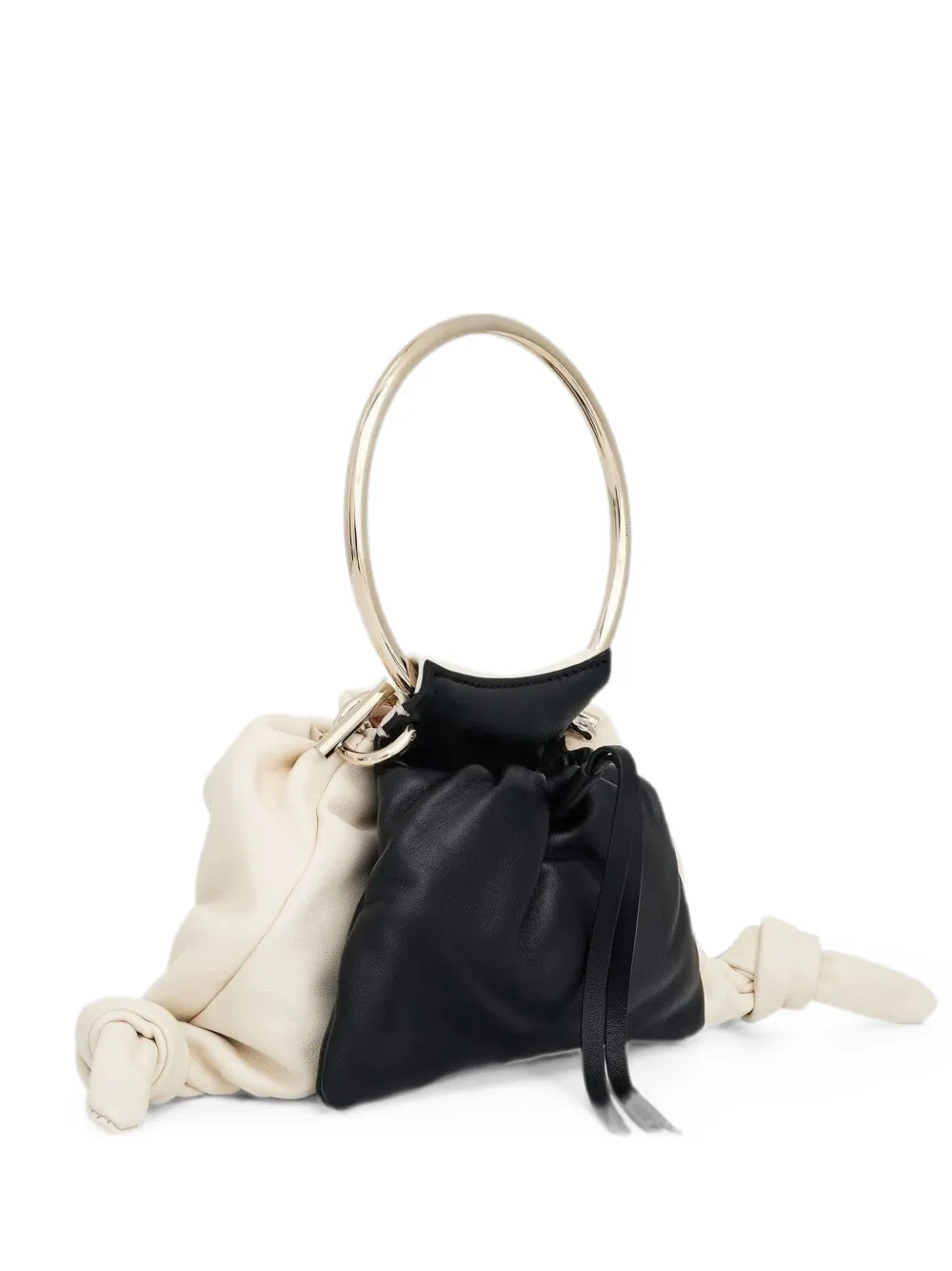 Chloé Arlene Ouch knotted shoulder bag - Bianco