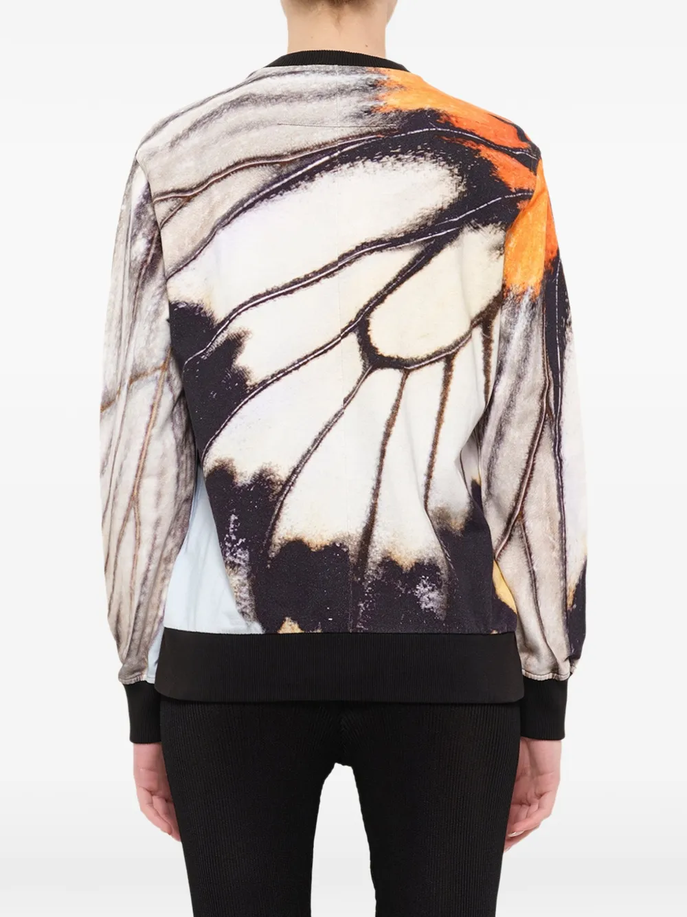 Givenchy butterfly-print Podium sweater Wit