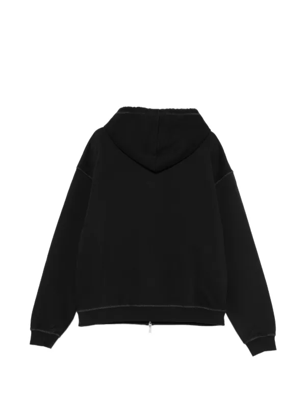DSQUARED2 モノグラム パーカー | ブラック | FARFETCH JP