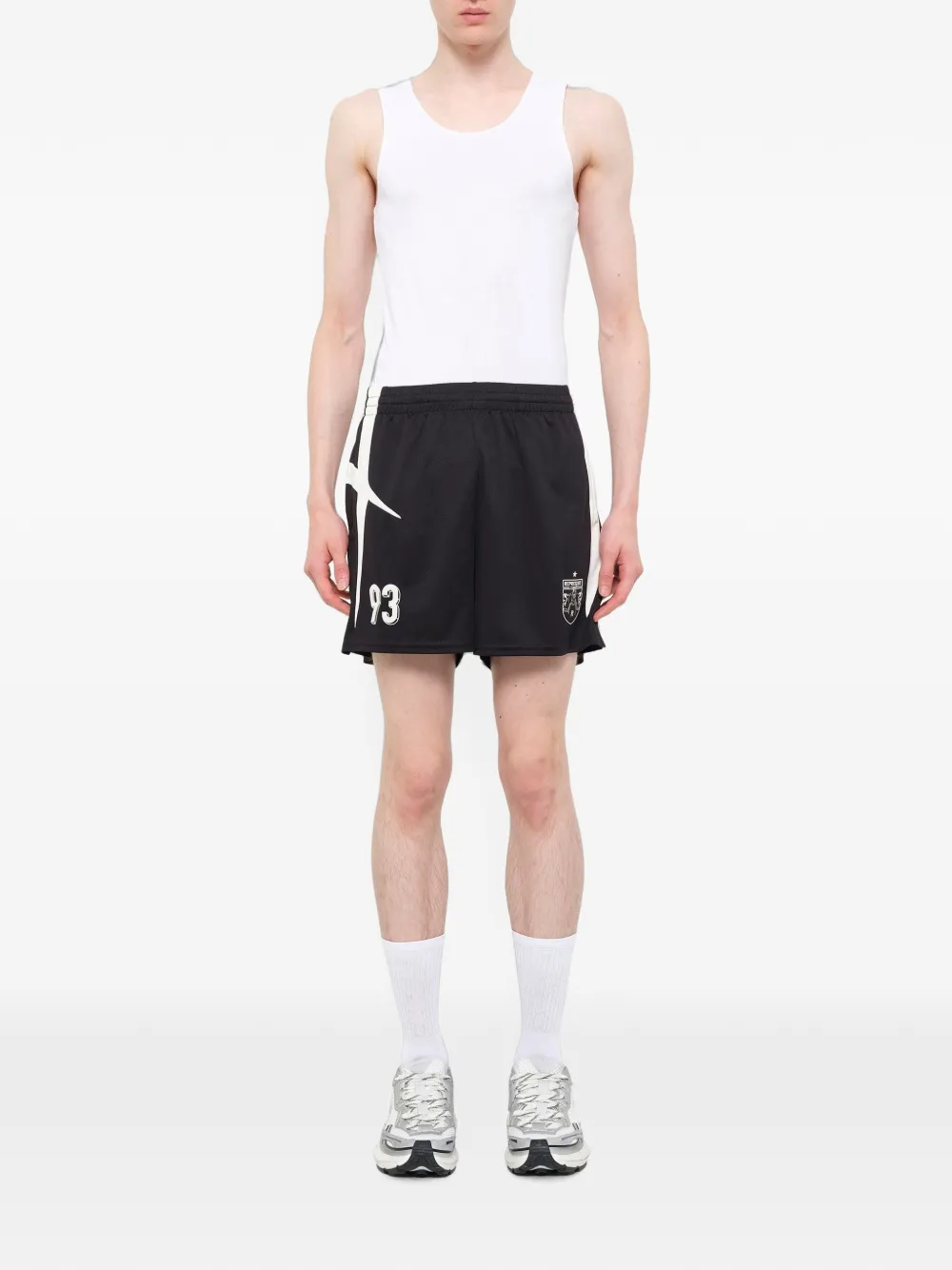 Represent Shorts met ster Zwart