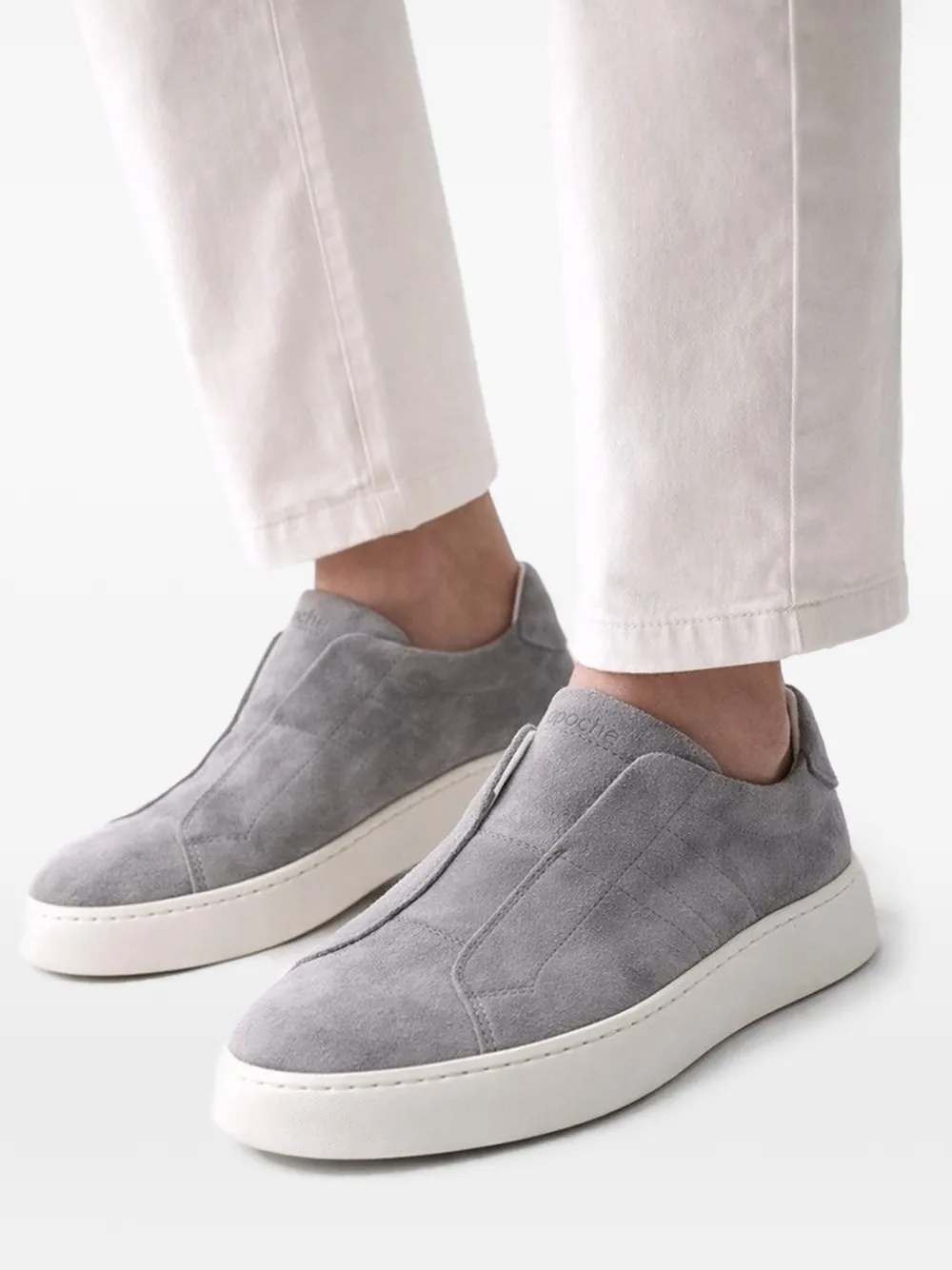 Poche Paris suede sneakers - Grau