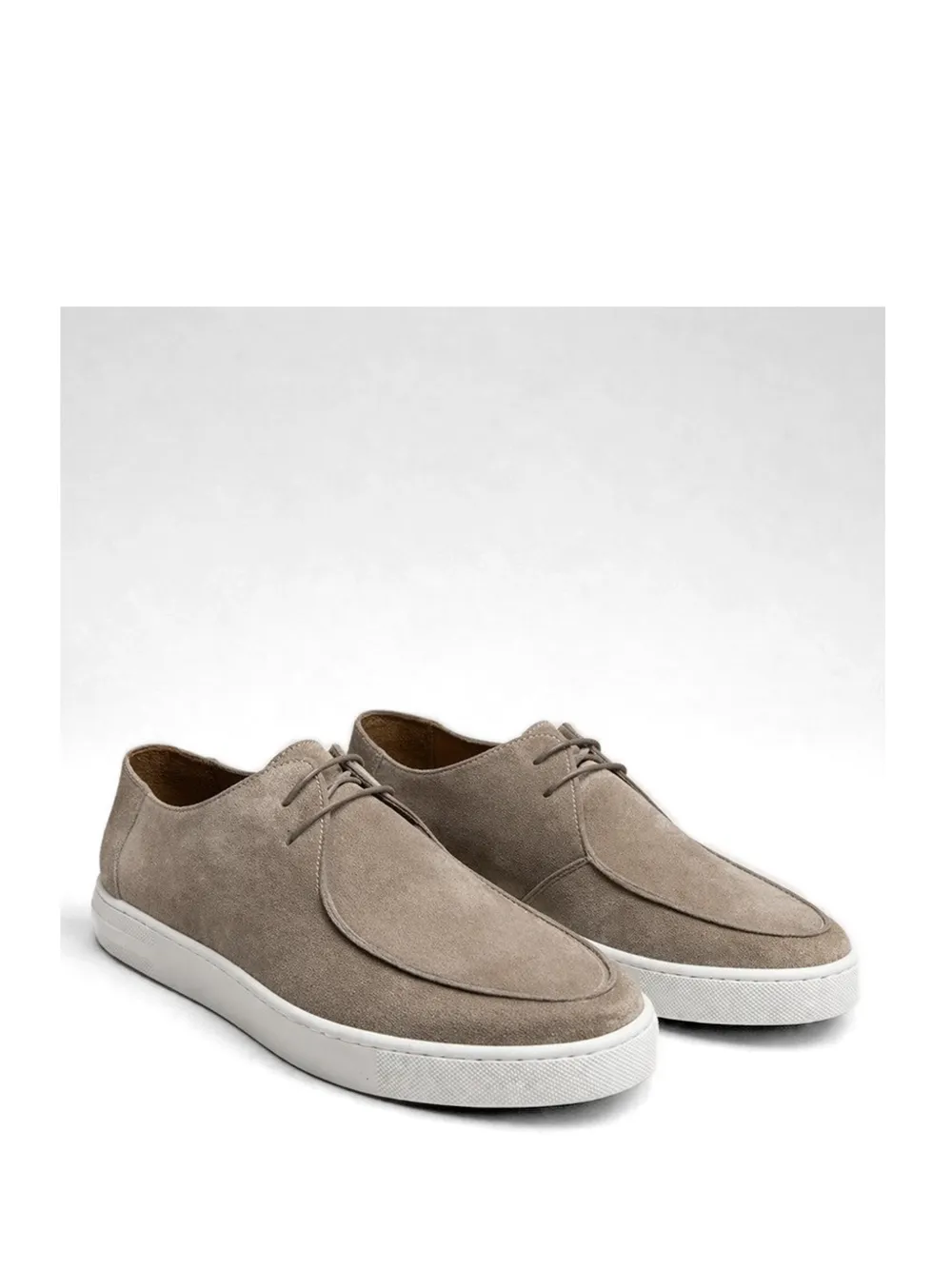 Poche Paris suede derby shoes - Nude