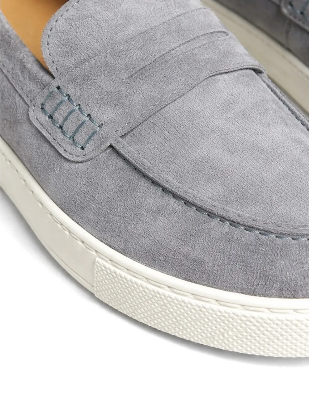 Poche Paris Suède loafers Grijs