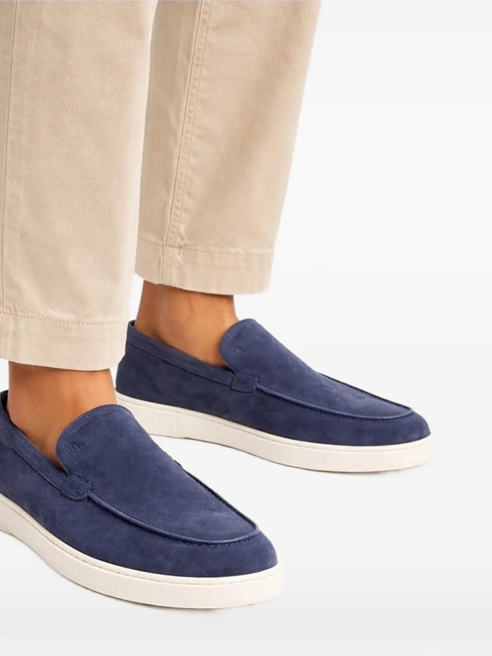 Poche Paris Suède loafers Blauw
