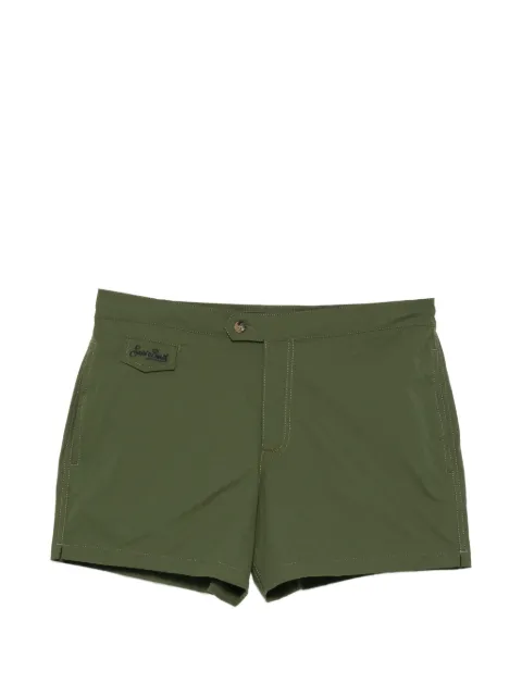 MC2 Saint Barth Harrys Badeshorts mit Logo-Patch