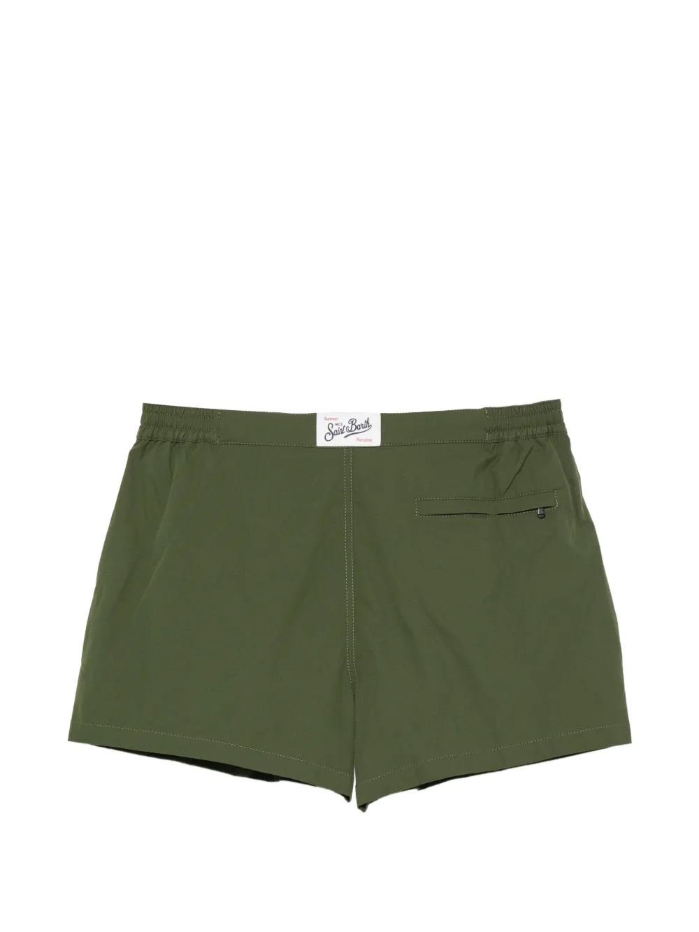 MC2 Saint Barth Harrys zwembroek met logopatch Groen